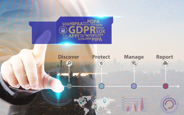 Four Steps to comply with GDPR and other Privacy Regulations