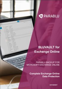 BLUVAULT for Exchange Online