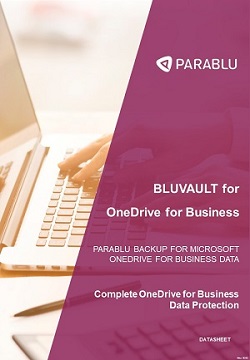 Data sheet - Backup OneDrive for Business 