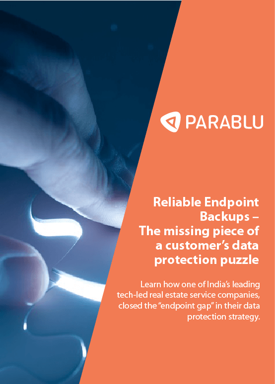 Reliable Endpoint Backups – The missing piece of a customer’s data protection puzzle Case Story Thumbnail