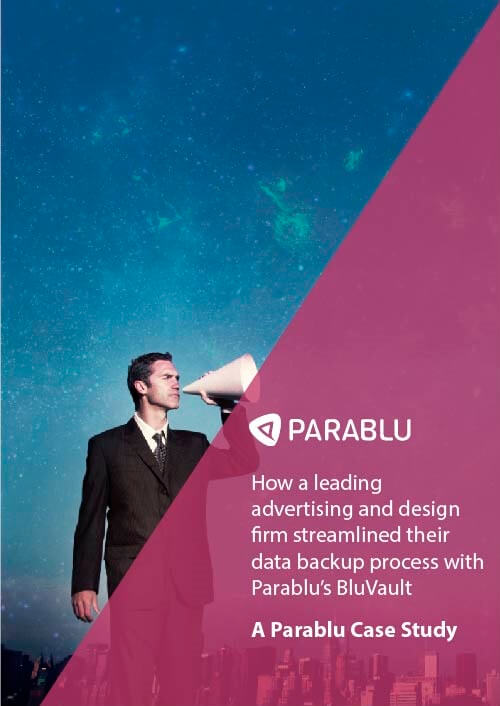 Thumbnail - How a leading advertising and design firm streamlined their data backup process with Parablu’s BluVault 