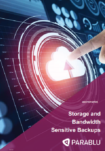 Thumbnail - Whitepaper - Storage and Network Bandwidth Optimization - Parablu-01